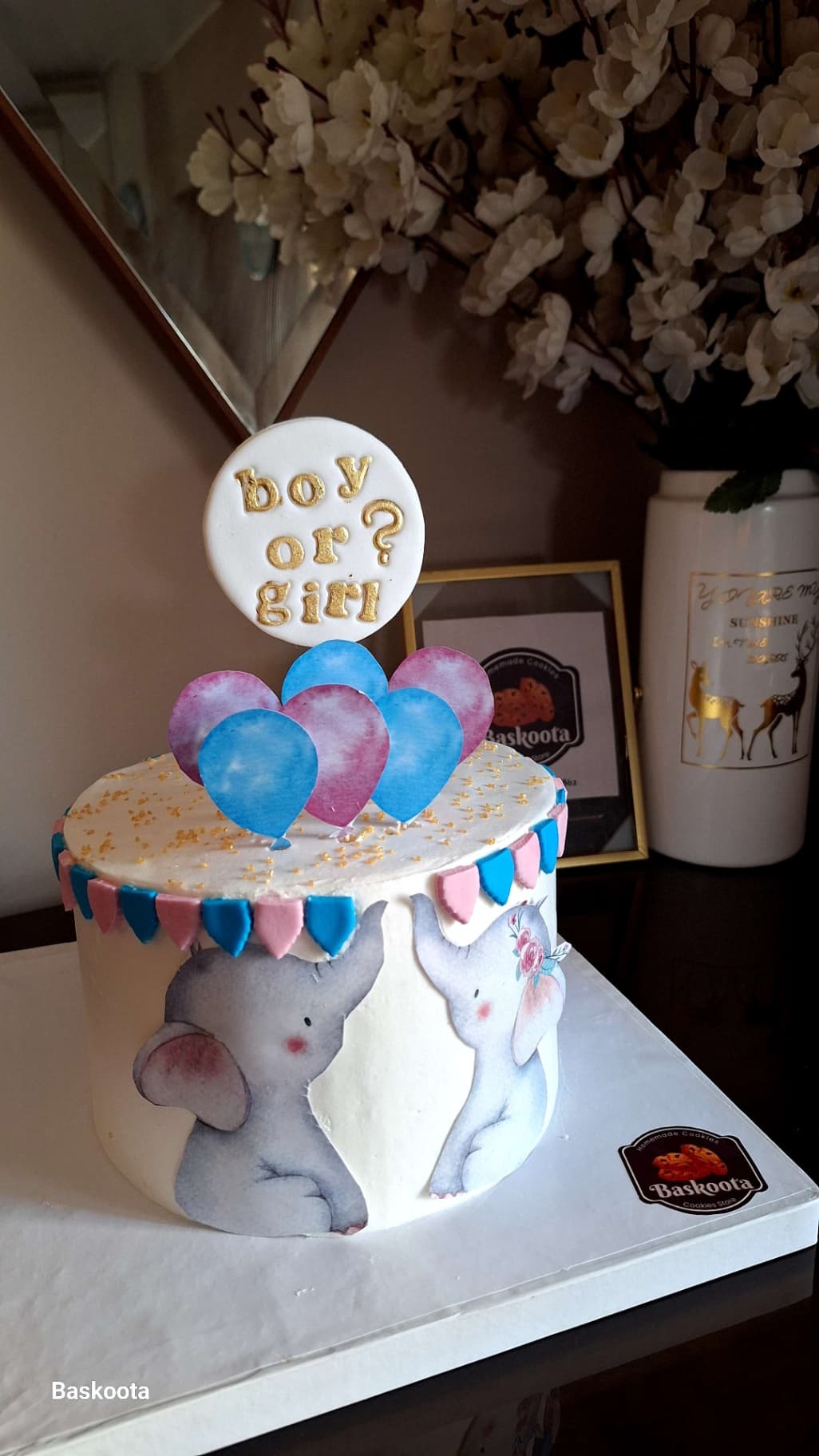 كيكة تحديد الجنس image 1
